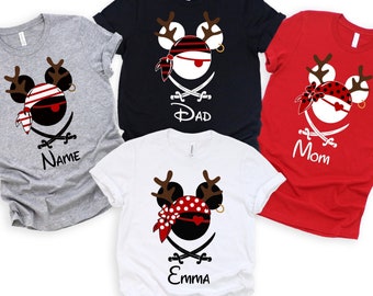 Custom Disney Pirates Family Shirts,Mickey and Minnie Disney Cruise Shirt,Family Pirate Shirt,Disney Cruise Pirate Shirt,Disney Pirate Shirt