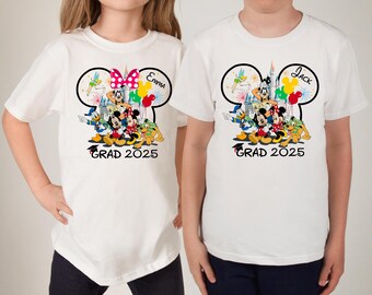 Disney Grad 2025 Shirt, Disney Grad Mom, Disney Grad Dad Shirt,Graduation Castle Family Trip Shirt,Magic Kingdom Graduate Trip Shirt