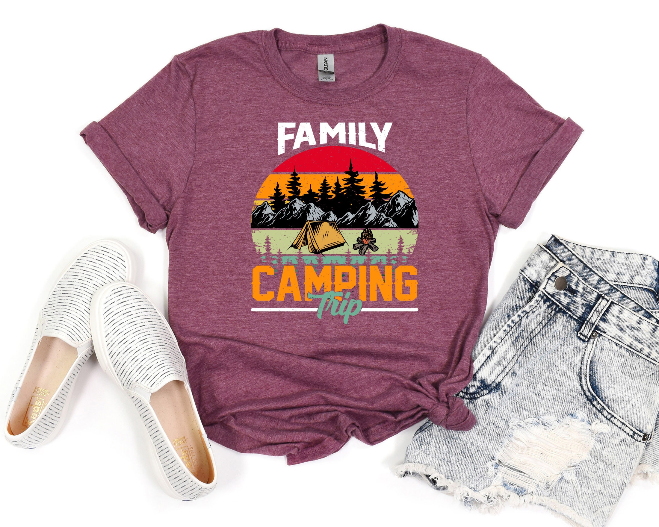 Family Camping Trip Shirts Family Matching Camping Shirts - Etsy
