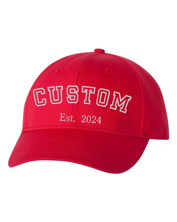 Custom Embroidered Hat,custom Hat,baseball Dad,personalized Dad