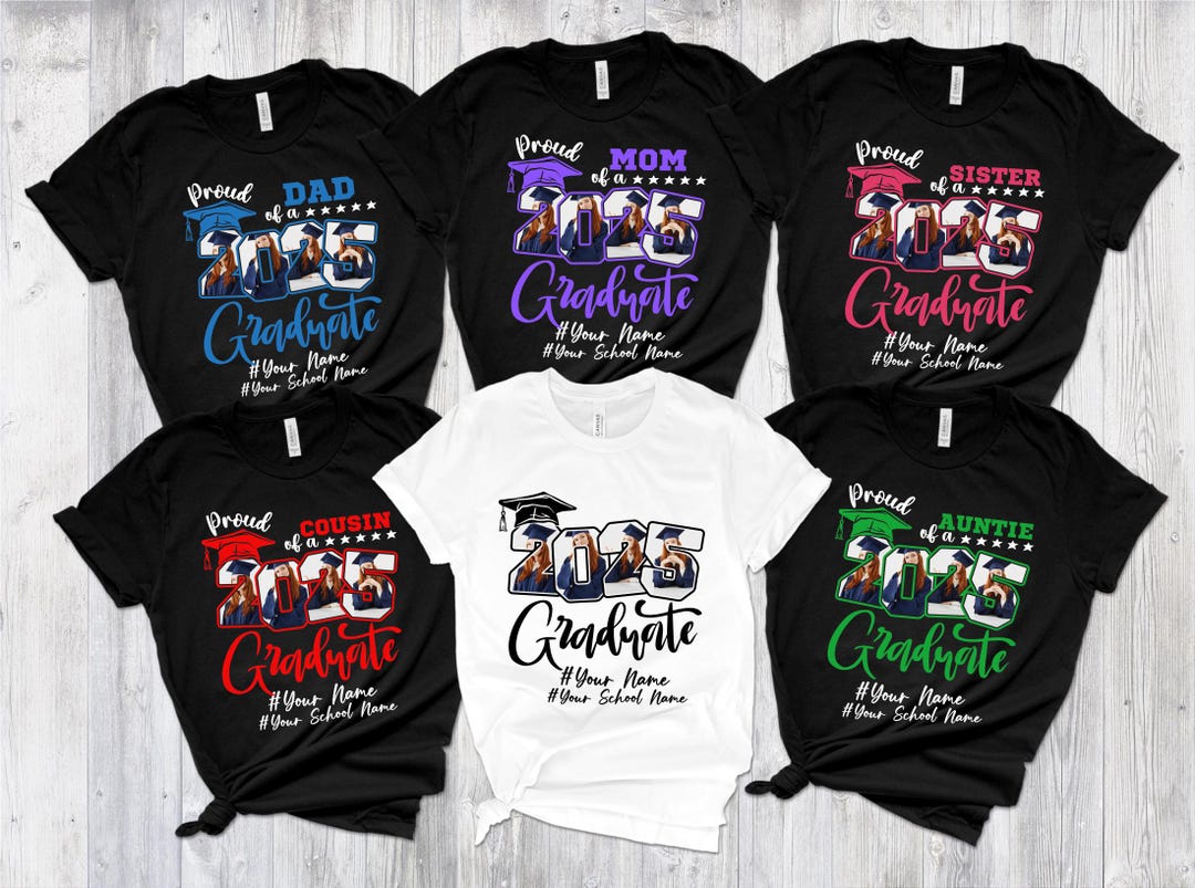 Proud Family Shirts,graduate 2025 Shirt,group 2025 Grad Tees,custom ...