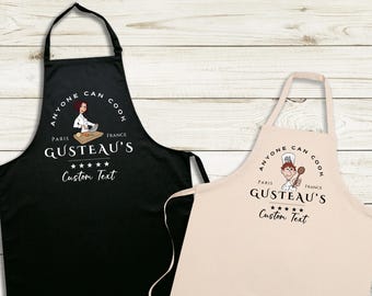 Ratatouille Family Apron: Mouse Chef Kitchen Gift