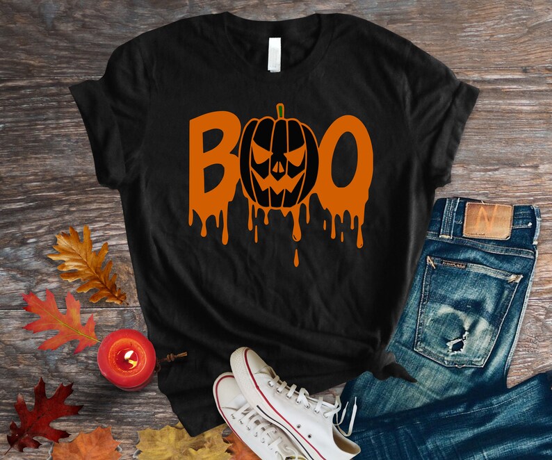Halloween Boo Shirt, Halloween Party Shirt, Kids Halloween Tees ...