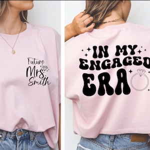 Custom 'Future Mrs' T-Shirt: Personalized Engagement Gift