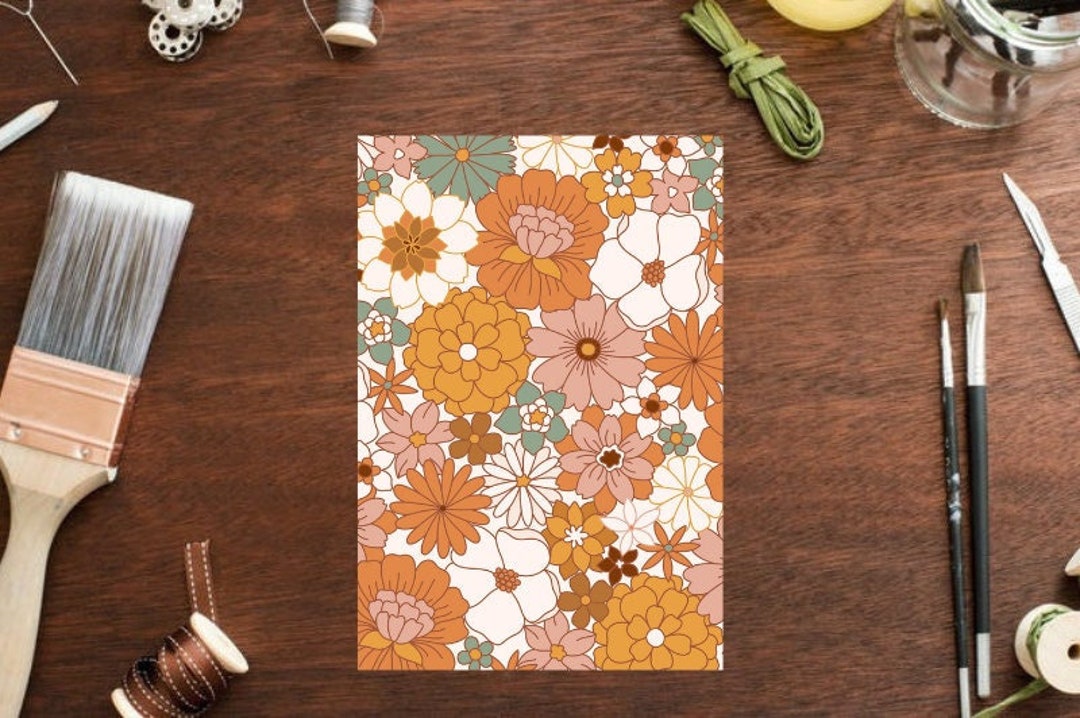 Polymer Clay Transfer Paper Clay Transfer Paper Retro Floral Etsy