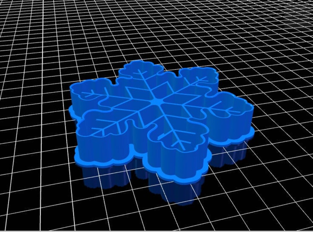 Snowflake Simple Design Minecraft Simple Snowflake - Etsy