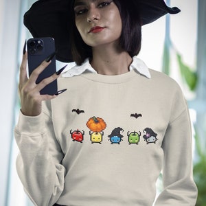 Stardew Valley Halloween Junimo Crewneck Sweatshirt