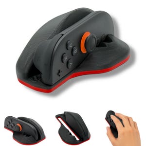 Adaptador de agarre para ratón Joy-Con de Switch 2 / Diseño ergonómico para Joy-Con como ratón