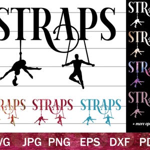 Aerialist SVG-bundel, luchtfoto bandjes SVG, luchtfoto bandjes shirt ontwerp digitale bestanden, luchtkunsten PNG, luchtfoto Studio illustraties, circus illustraties