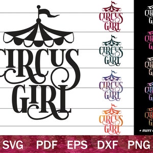 Circus SVG bundel, Circus meisje SVG, Aerialist Shirt Design digitale bestanden, Circustent silhouet, Circus ontwerp voor Cricut of sublimatie