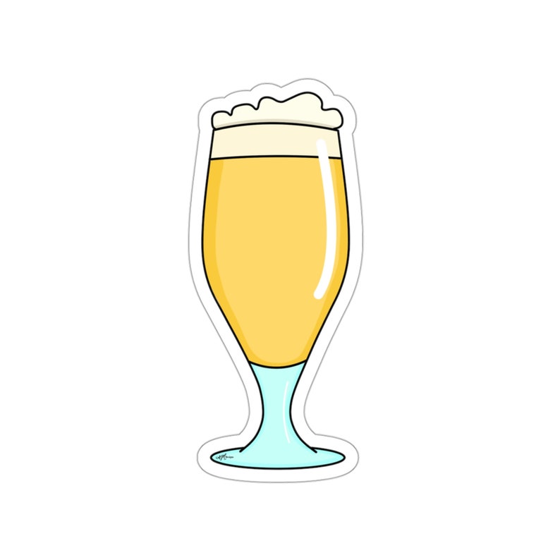 Stella Style Fun Cute Beer Diecut Sticker Decal Sticker for Beer