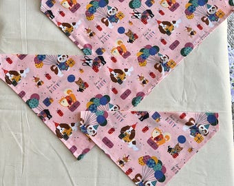 Dog Birthday Bandana, Pet Birthday Bandana, Birthday Dog Outfit, Happy Birthday Pet Accessories, Happy Birthday Dog Clothing, Dog Birthday