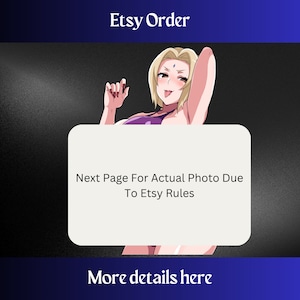 Swimsuit Tsunade Lewd Sticker 5x3
