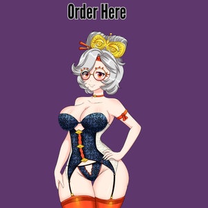 Purah TotK Lingerie Sticker 6x3