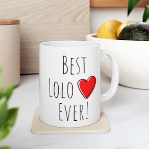 Lolo Coffee Mug, Filipino Mug, Philippines Coffee Mug, Coffee Cup, Filipino Gift, Present for Filipino Lolo, Grandpa, Family, Tea Mug