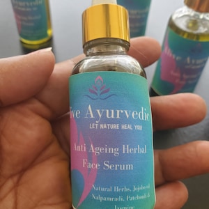 Revitalize Herbal Face serum with more than 12 Herbs| Ayurvedic Nourishing Serum| Face Skin Pigmentation | Rejuvenate| Natural Glow