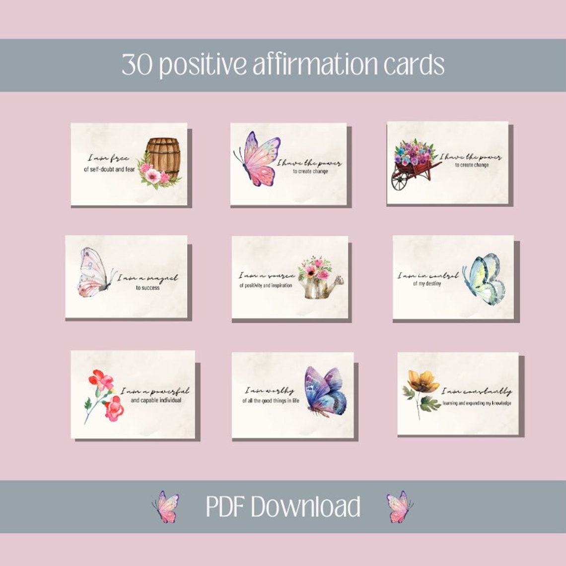 Positive Affirmation Cards Self love - Il 1140xN.6179622087 Our6