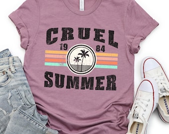 Vintage 1983 Summer shirt, Plus Size Beach Tshirt, Vintage Plus Size Tshirt, Vacation Tshirt, Beach Extended Plus Size 2XL 3XL 4XL 5XL 6XL