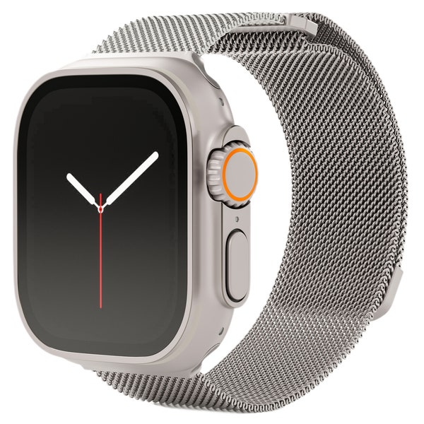 Ultra 2 Milanese Mesh Band for Apple Watch Ultra 2 and Ultra 1 Titanium 49mm