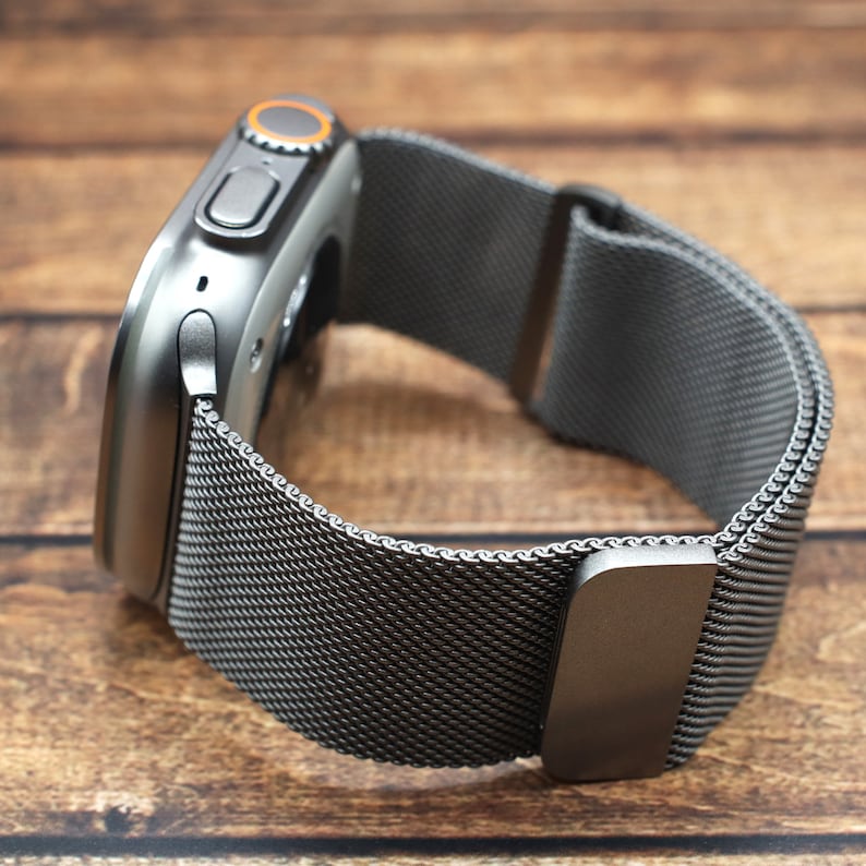 Ultra 2 Milanese Mesh Band for Apple Watch Ultra 2 and Ultra 1 Titanium