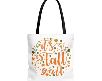 Fall Seasonal Tote Bag