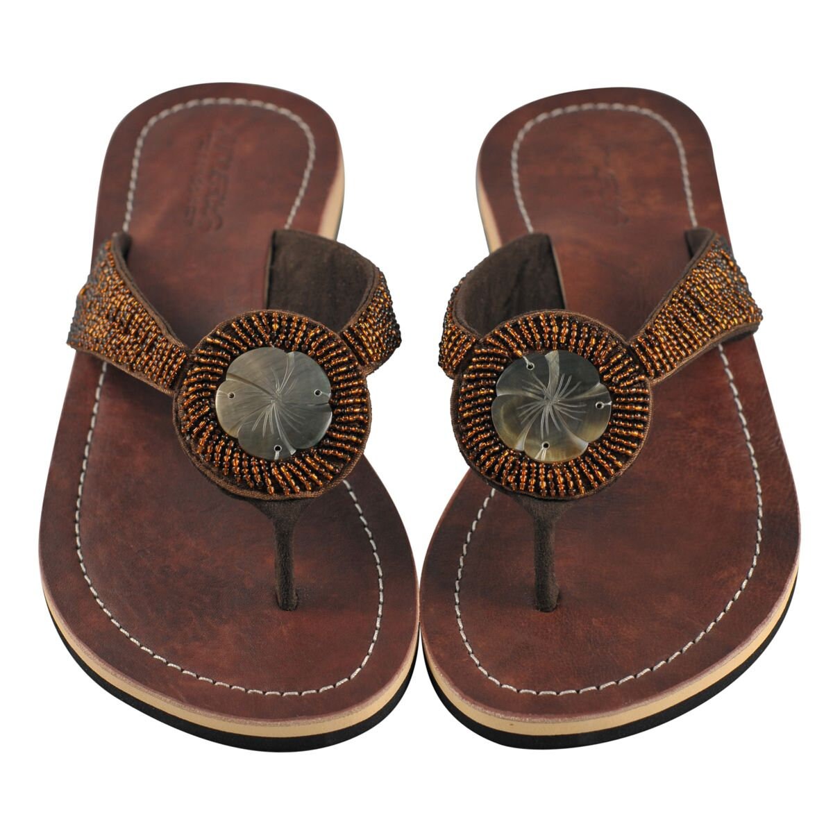 Sandali Infradito Donna In Pelle Con Catena CULT - Remove Store - Foto 9