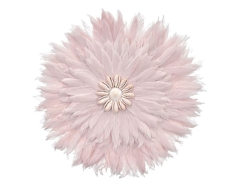 Décoration Murale Bohème Lestarie - Fleur En Coquillages, Faite Main, 55cm (neuf)