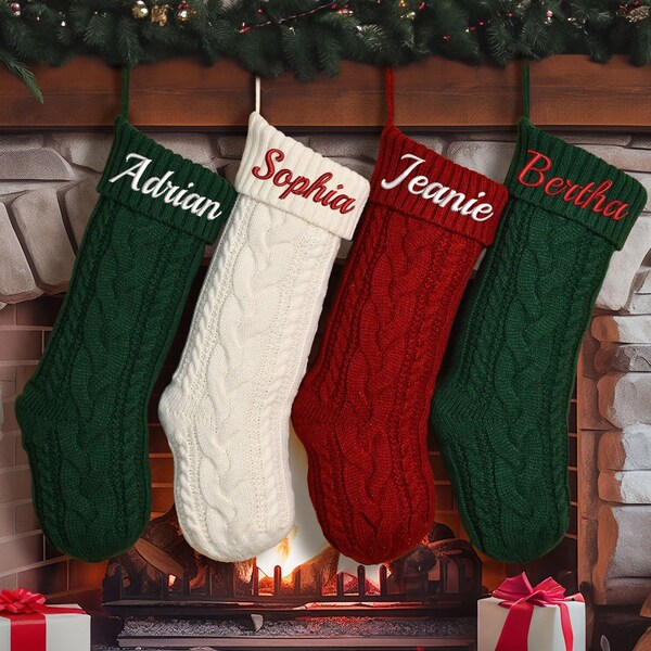 Personalized Christmas Stockings Etsy