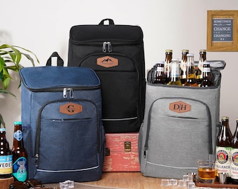 Spersonalizowany plecak termiczny, spersonalizowana torba na piwo dla drużbów, prezent dla mężczyzny