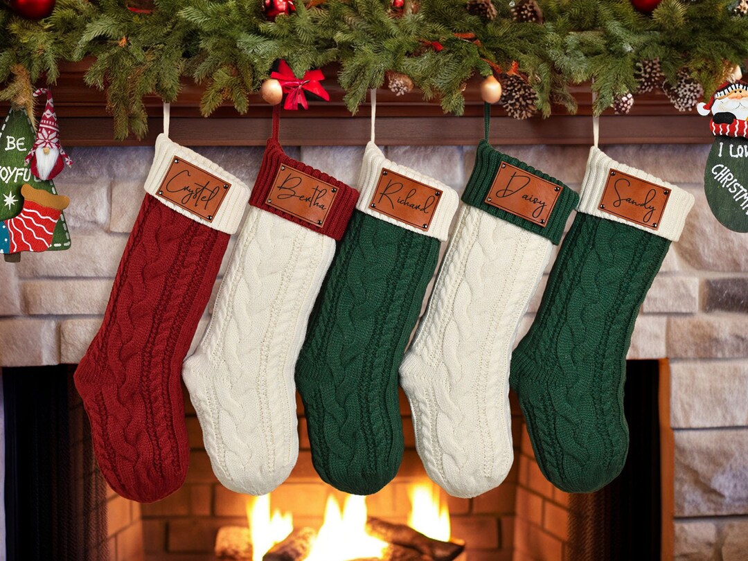 Custom Christmas Needlepoint Stocking. Delivery 2029 -  in 2023