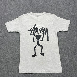 Vintage 80s Stussy Stickman Shadowman Ragamon Rare Old Vintage 80s Stussy Stickman Shadowman Ragamon Rare Old