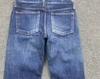 Size 28x27.5 Vintage Japanese Brand Redline Selvedge Sun