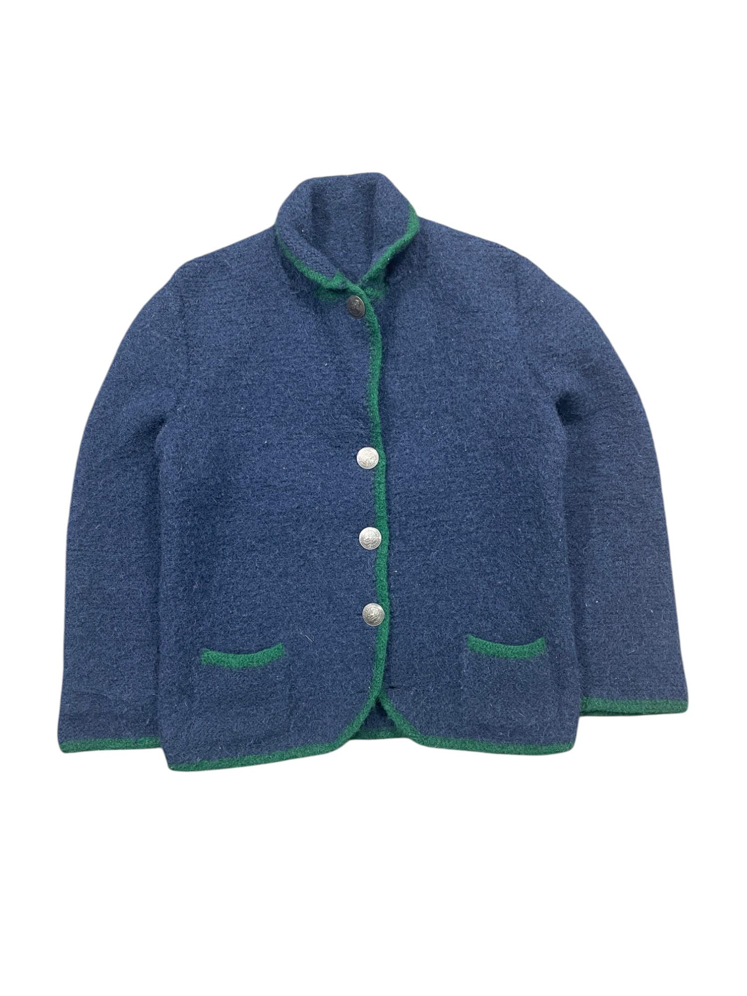 Vintage 40/50s Hofer Tyrolean Austria Boiled Wool Button Jacket - Etsy