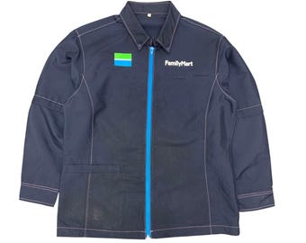 Vintage Family Mart Japanese Brand Uniform Jacket Size Large