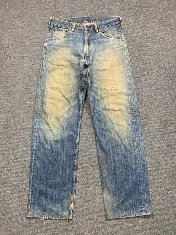 Size 32x32 Vintage 90s Levis 504 Sun Faded Blue Light Wash Jeans Mid Waisted Denim Mom Jeans 504 Boyfriend Jeans 504 Faded Blue Jeans W32 Etsy