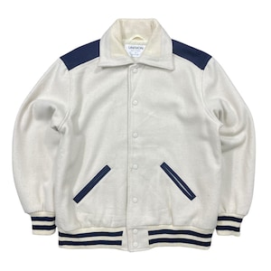 Vintage 2000s Wool Japanese Brand Formen Girl Varsity Jacket Letterman Jacket Embroidery Baseball Jumper School Jacket Sports Varsity Medium