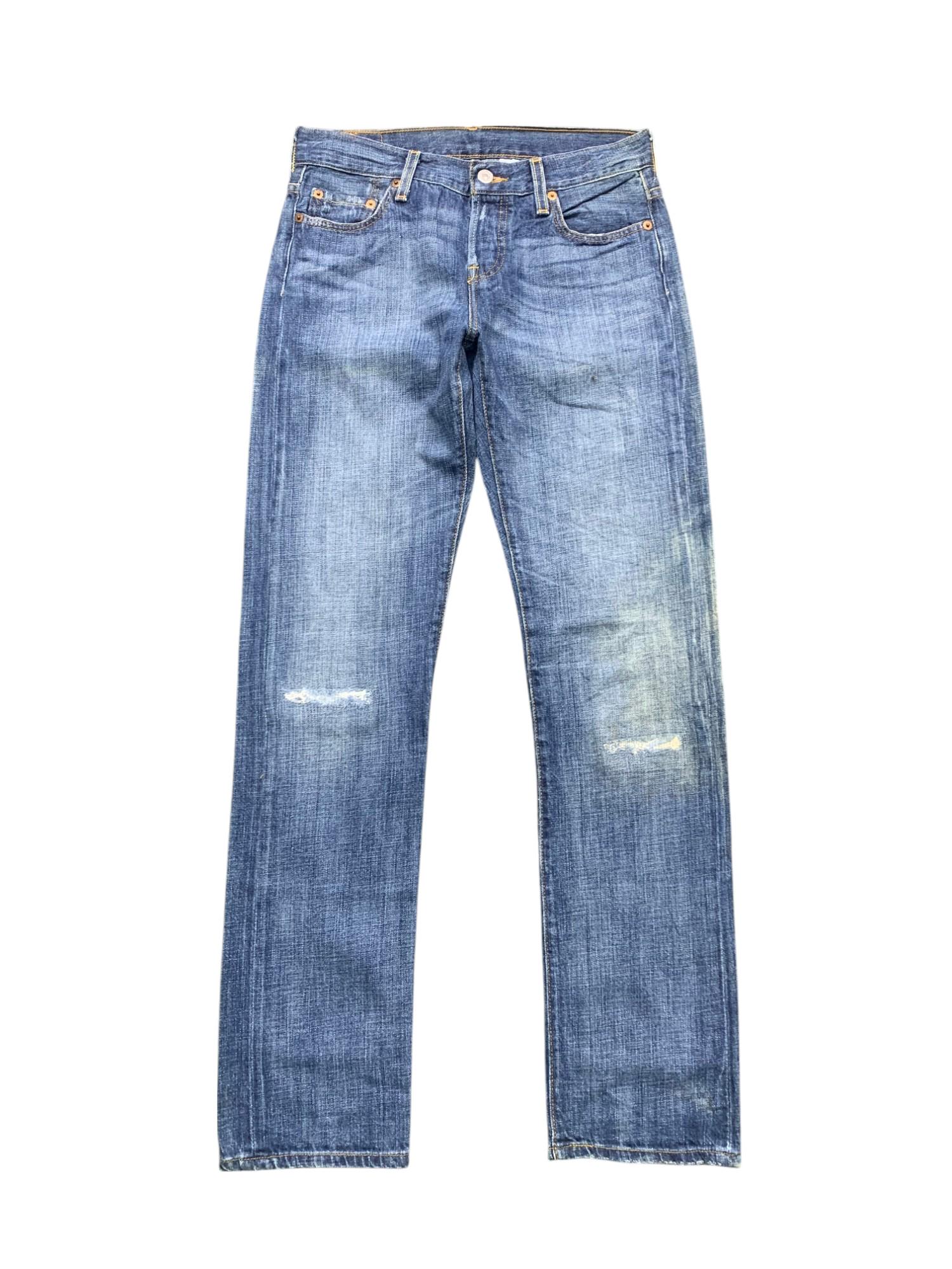 00s Levis 501 最終USA Washed Blue Jeans 【公式通販】