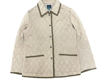 Vintage Japanese Brand Ensuite Renown Women Quilted Button Up Down Vintage Japanese Brand Designer Streetwear Luxury Renown Jacket Size 3