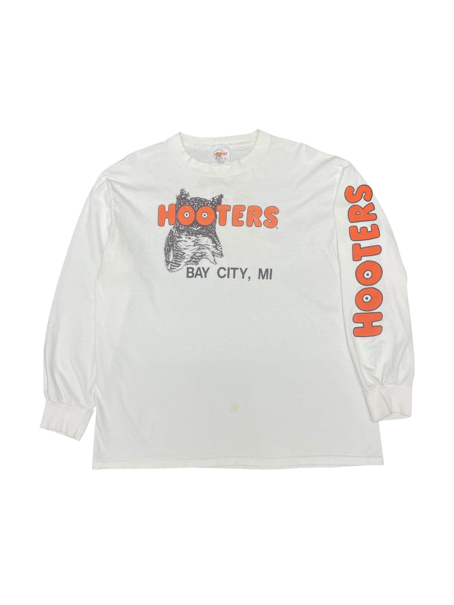 Vintage 90s Hooters Long Sleeve Tee - Made in USA, XL - Etsy