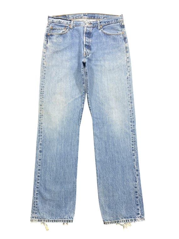 90年代ヴィンテージ リーバイス 501 ライトウォッシュ フェードブルー
