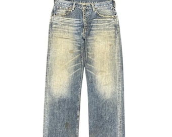 Vaqueros Levi's 503 vintage de los años 90: desteñidos por el sol y desgastados (33 x 30,5)