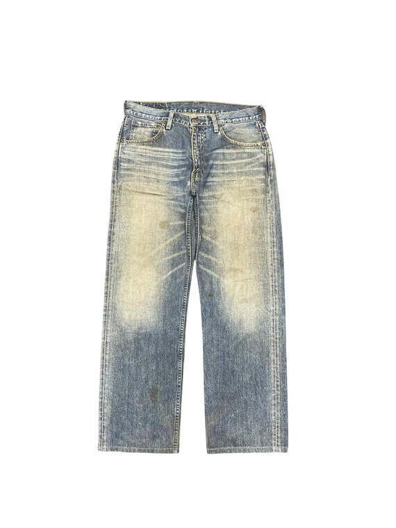 Vintage 90s Levis 503 Jeans: Sun Faded, Distressed (33x30.5