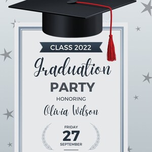 Digital Graduation Invitation