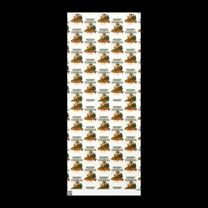 May include: A repeating pattern of a fisherman with a fish and the text "MERRY FISHMAS" in a festive design. The design features a fisherman in a boat with a fish, set against a cream background. The text is in a vintage style.