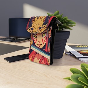 Hashira inspired small cell phone wallet