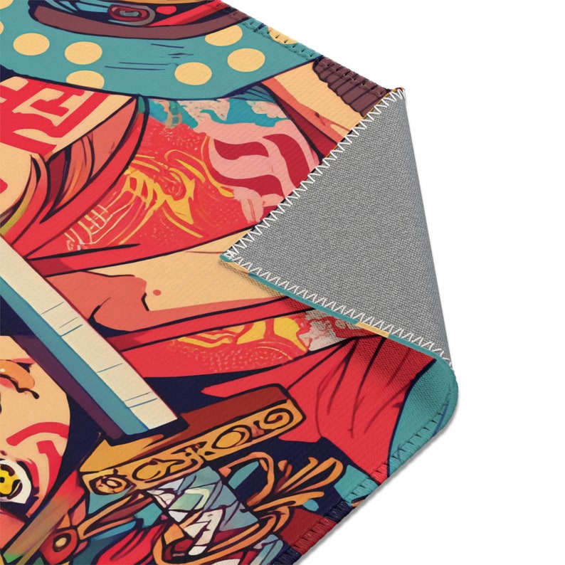 Hashira Rug Samurai Kawaii Anime Girl Rug Hashira Fan Art - Etsy