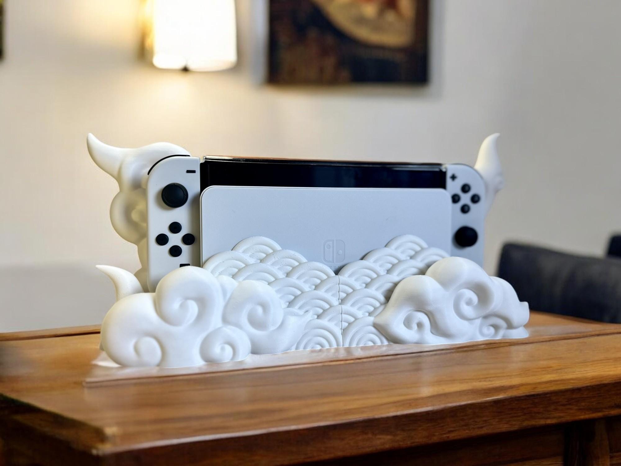 Nintendo Switch Japanese Cloud Dock, OLED and Classic, Custom