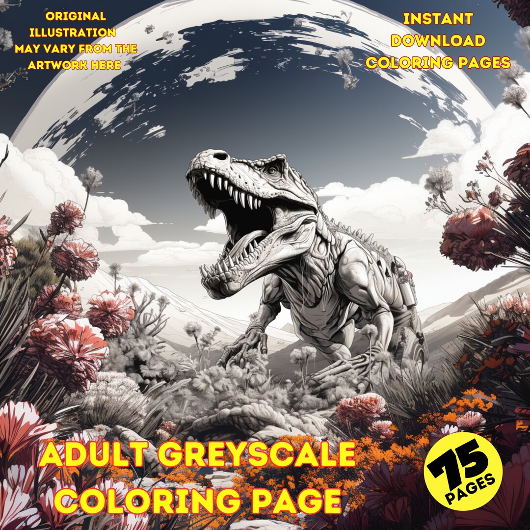 75 Coloring Pages Dinosaurs in Space Coloring Pages Adults Coloring