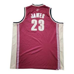 Vintage Lebron, #23 Lebron James, Cleveland Cavaliers, Mitchell & Ness, Hardwood Classics, NBA Jersey, Made in USA, Basketball Jersey