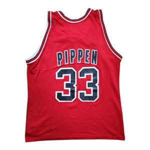 1998 Houston Rockets ~ Scottie Pippen ~ #33 ~ Jersey Lapel Pin ~ NBA ~ by  Peter David
